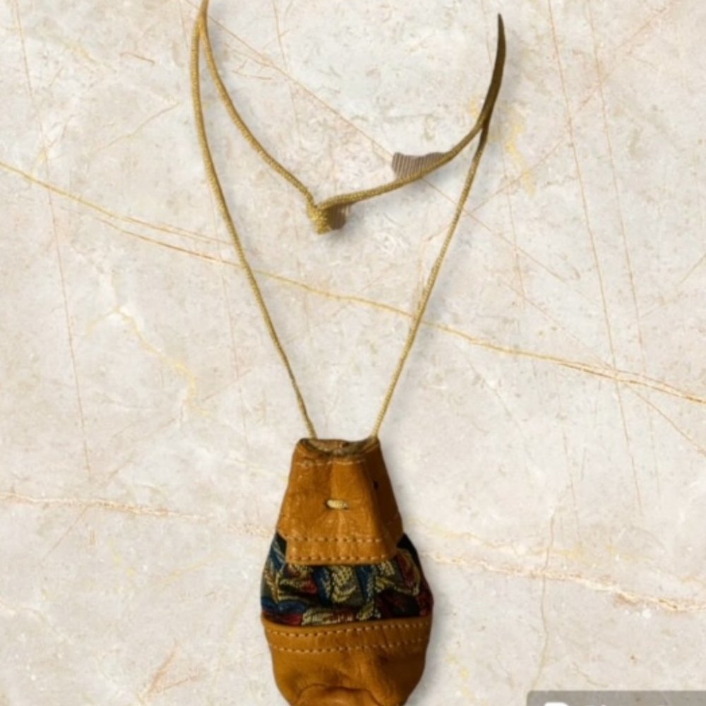 Genuine Leather Moroccan Medicine Bag